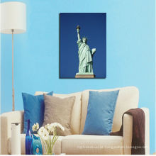 Estátua de alta qualidade de New York da pintura da lona da liberdade